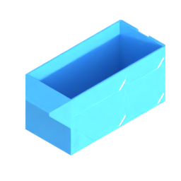 Render of MODULITH 165 Classic Drawer - 1W-1.5H